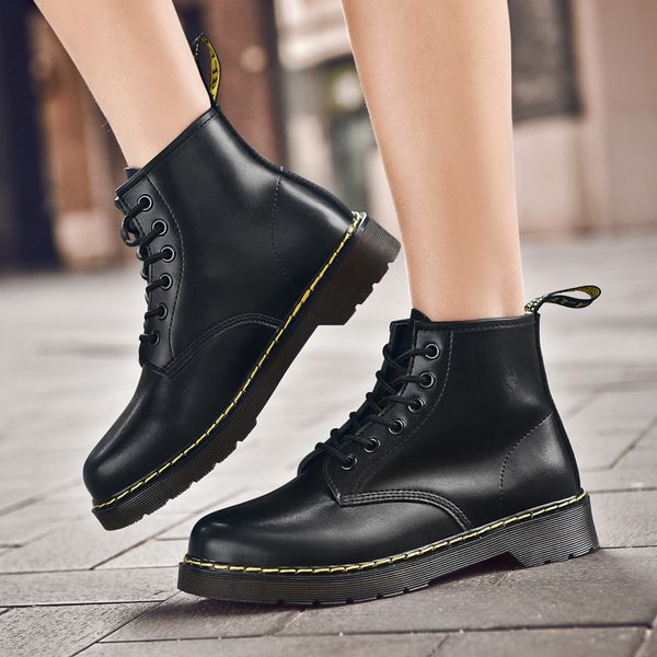 martin couple 2021 new women's autumn and winter plush snow cotton shoes versatile british boots, Black
martin couple 2021 new women's autumn and winter plush snow cotton shoes versatile british boots, Black