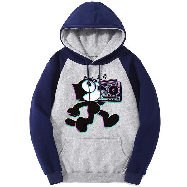 women's hoodies & sweatshirts masked cat who loves musicfemale hoodie casual pullover hoody raglan crewneck clothes loose fashion pocke, Black
women's hoodies & sweatshirts masked cat who loves musicfemale hoodie casual pullover hoody raglan crewneck clothes loose fashion pocke, Black