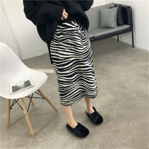 skirts lychee girls zebra printed women knitted skirt vintage autumn lady bottoms elastic waist sheath female bottom, Black
skirts lychee girls zebra printed women knitted skirt vintage autumn lady bottoms elastic waist sheath female bottom, Black