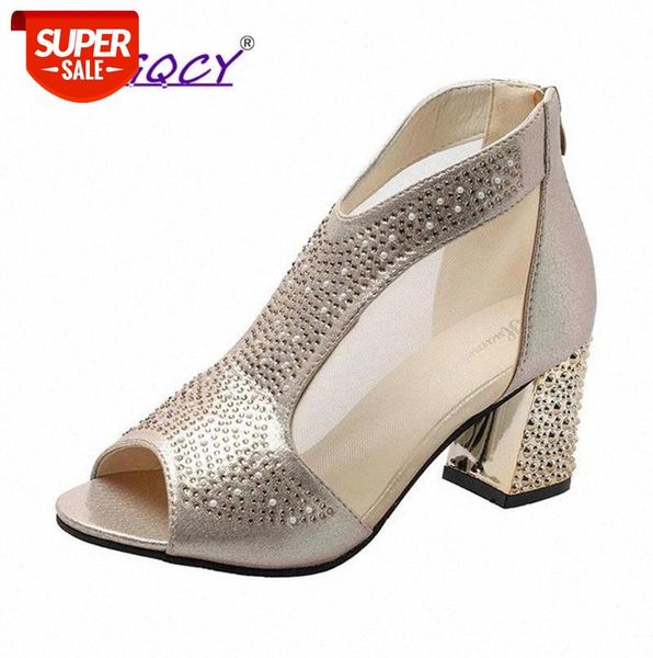 fashion 2019 women sandals bling 7cm high heels diamond summer square heel shoes wedding leather mujer sandalia #zu1k, Black
fashion 2019 women sandals bling 7cm high heels diamond summer square heel shoes wedding leather mujer sandalia #zu1k, Black