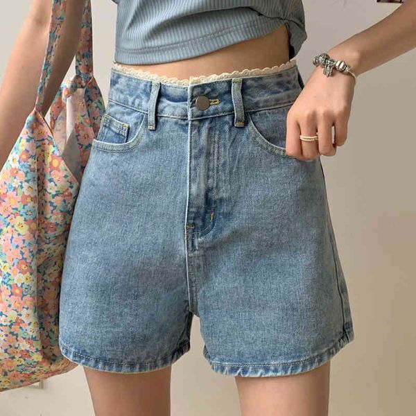 denim shorts lace panel high waist simple women's jeans skinny womens clothing jeans 820h 210420, White;black
denim shorts lace panel high waist simple women's jeans skinny womens clothing jeans 820h 210420, White;black