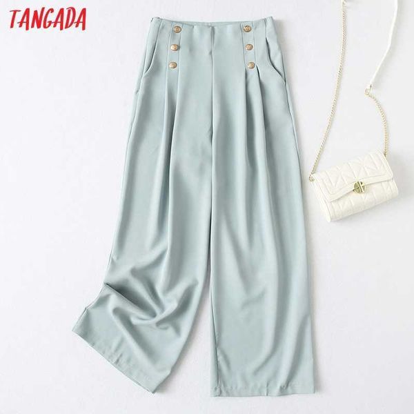 tangada fashion women high waist double breasted green suit pants trousers office lady pants pantalon yu18 210609, Black;white
tangada fashion women high waist double breasted green suit pants trousers office lady pants pantalon yu18 210609, Black;white