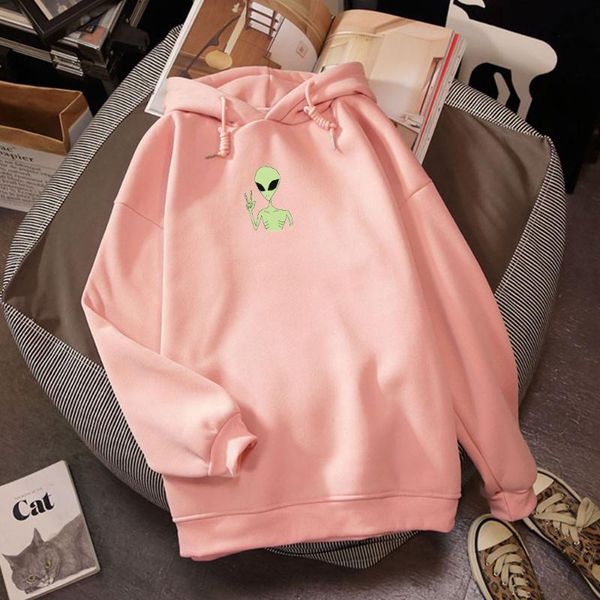 women's hoodies & sweatshirts autumn winter print sweatshirt harajuku funny alien oversized women kawaii loose long sleeves, Black
women's hoodies & sweatshirts autumn winter print sweatshirt harajuku funny alien oversized women kawaii loose long sleeves, Black