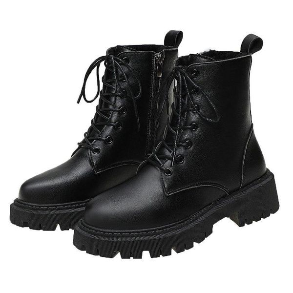 boots casual women shoes pu leather shoe rubber sole sports ladies thick-soled walking sneaker womens, Black
boots casual women shoes pu leather shoe rubber sole sports ladies thick-soled walking sneaker womens, Black