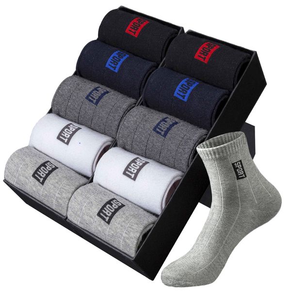 20pcs=10pairs men sos cotton breathable sweat-absorbent middle tuble bla sos deodorant business men gift so, Black
20pcs=10pairs men sos cotton breathable sweat-absorbent middle tuble bla sos deodorant business men gift so, Black