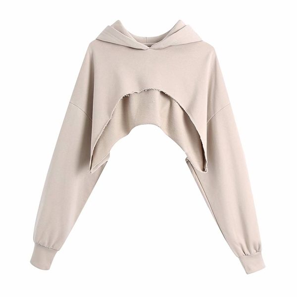 women autumn hooded short hoodies sweatshirts long sleeve fashion loose street female solid pullovers clothing 210513, Black
women autumn hooded short hoodies sweatshirts long sleeve fashion loose street female solid pullovers clothing 210513, Black