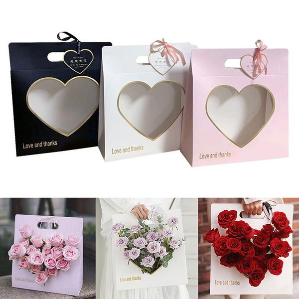 handheld love window flower packaging box gift boxes portable paper bag bouquets tote wedding decoration valentine's day wrap
handheld love window flower packaging box gift boxes portable paper bag bouquets tote wedding decoration valentine's day wrap