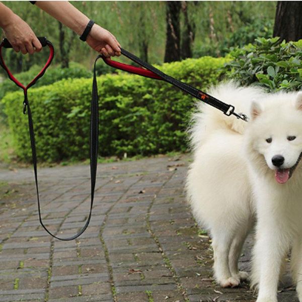durable pet reflective leash round rope running tracking leashes with control handle for dog mountain climbing collars &
durable pet reflective leash round rope running tracking leashes with control handle for dog mountain climbing collars &