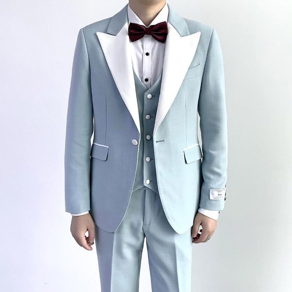men's suits & blazers black tuxedo groom for mens wedding elegant light blue vintage dress 3 piece dinner party wear stage clothes sing, White;black
men's suits & blazers black tuxedo groom for mens wedding elegant light blue vintage dress 3 piece dinner party wear stage clothes sing, White;black