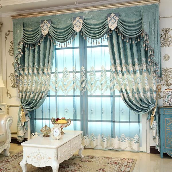 curtain & drapes romantic princess wind high-end european-style semi-shading snowy embroidered curtains for living room bedroom
curtain & drapes romantic princess wind high-end european-style semi-shading snowy embroidered curtains for living room bedroom