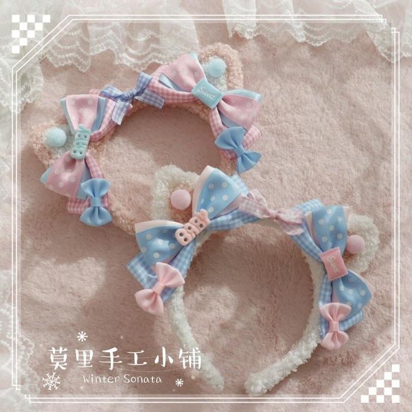 other event & party supplies lolita cat ear harajuku hairband kc headdress sweet bow candy headband