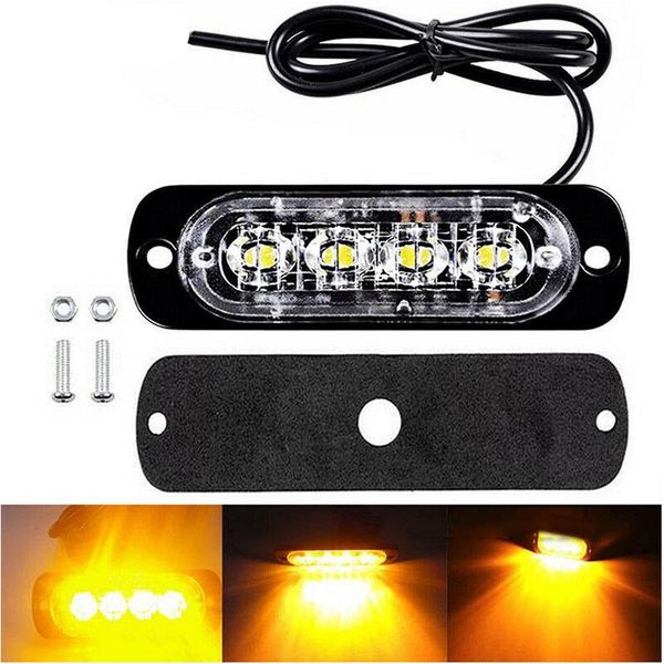 emergency lights 12-24v 12w 4led yellow car strobe warning fog light lamp breakdown flashing beacon led side
emergency lights 12-24v 12w 4led yellow car strobe warning fog light lamp breakdown flashing beacon led side