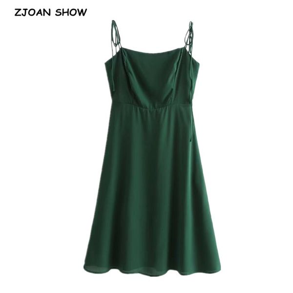 casual dresses french style retro women chic green adjust spaghetti strap dress vintage slim chiffon vestido jwxj, Black;gray
casual dresses french style retro women chic green adjust spaghetti strap dress vintage slim chiffon vestido jwxj, Black;gray