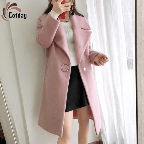 women's wool & blends cotday pink single button casual fashion winter warm spande office style lady adjustable clothes elegant woolen b, Black
women's wool & blends cotday pink single button casual fashion winter warm spande office style lady adjustable clothes elegant woolen b, Black