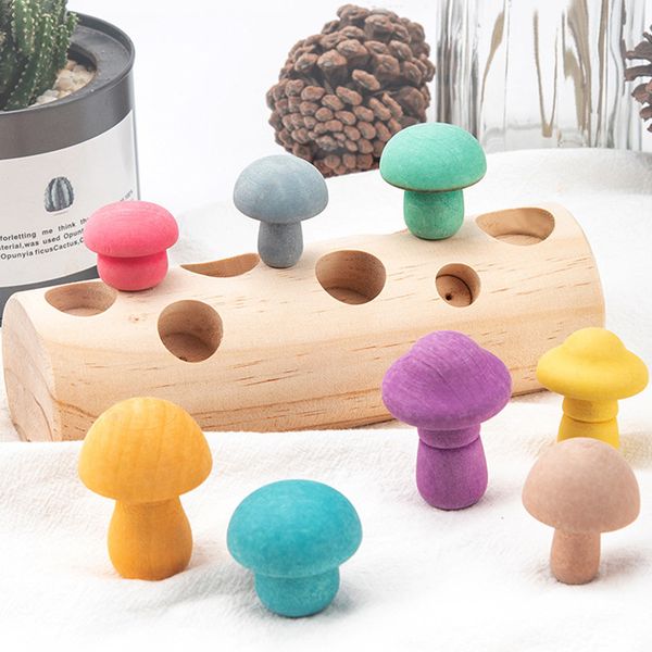 wooden rainbow blocks mushroom picking game educational baby toys developmental shape matching assembly grasp toy for girl boy gift for kids
wooden rainbow blocks mushroom picking game educational baby toys developmental shape matching assembly grasp toy for girl boy gift for kids