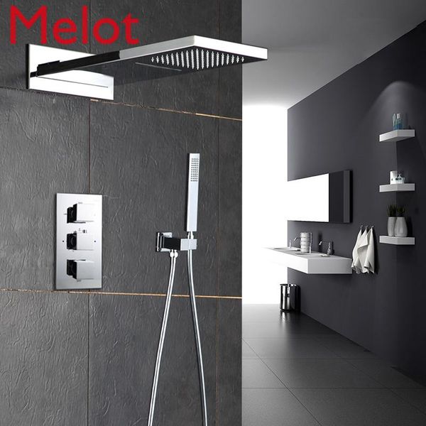 shower head set hidden waterfall black constant temperature concealed golden embedded wall bathroom sets
shower head set hidden waterfall black constant temperature concealed golden embedded wall bathroom sets