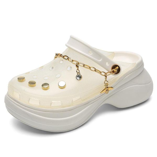 sandals brand fashion platform slippers shoes women transparent crystal jelly old ripped beach, Black
sandals brand fashion platform slippers shoes women transparent crystal jelly old ripped beach, Black