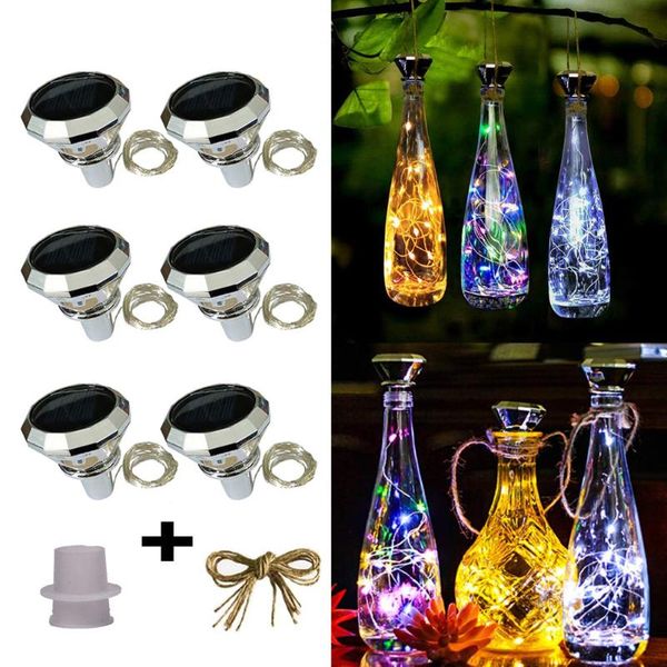 solar lamps 6 pcs wine bottle lights, 2m 20 leds string fairy light outdoor waterproof diamond cork lights for home decor
solar lamps 6 pcs wine bottle lights, 2m 20 leds string fairy light outdoor waterproof diamond cork lights for home decor