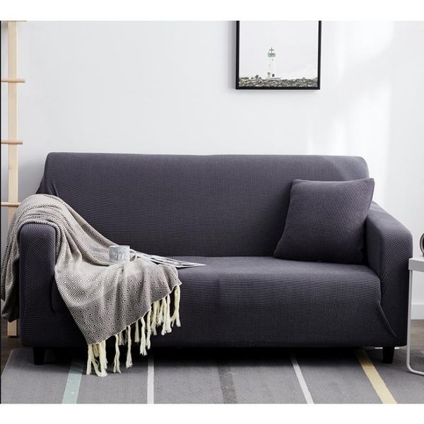 knitted elastic solid color slipcover sofa covers removable home washable decor furniture wedding party stretch seat chair 
knitted elastic solid color slipcover sofa covers removable home washable decor furniture wedding party stretch seat chair