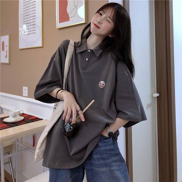 women's t-shirt female korean harajuku loose casual badge print t-shirts japanese kawaii ladies ulzzang clothes for women, White
women's t-shirt female korean harajuku loose casual badge print t-shirts japanese kawaii ladies ulzzang clothes for women, White