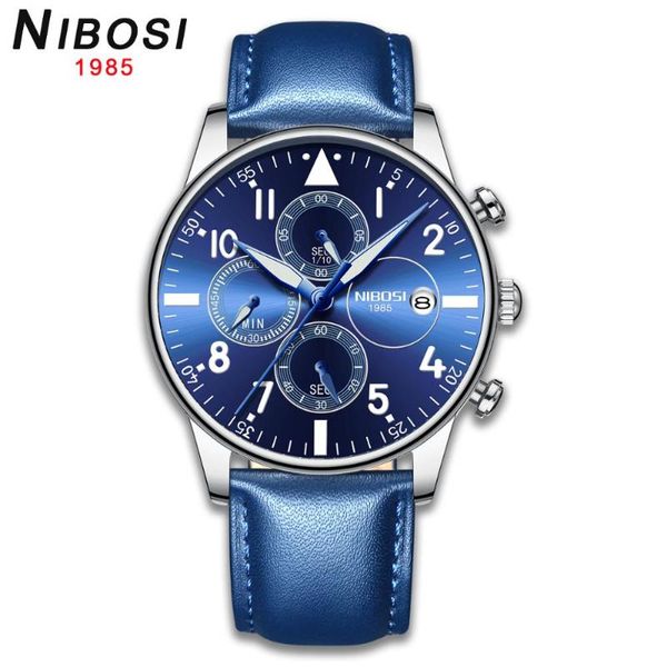 men watches brand leather chronograph waterproof sport automatic date quartz watch for relogio masculino wristwatches, Slivery;brown
men watches brand leather chronograph waterproof sport automatic date quartz watch for relogio masculino wristwatches, Slivery;brown