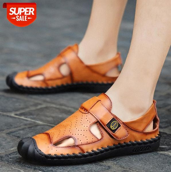 men's outdoor leisure leather sandals, beach shoes, sports style, breathable all-inclusive slippers #da5k, Black
men's outdoor leisure leather sandals, beach shoes, sports style, breathable all-inclusive slippers #da5k, Black