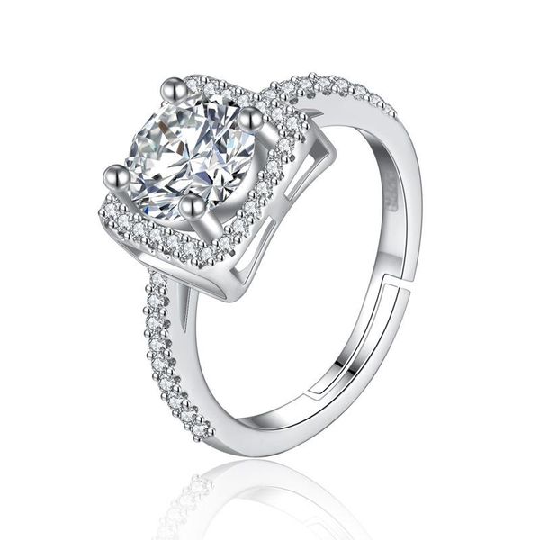 cluster rings geometric round shape 925 sterling silver jewelry crystals zircon fine ring for women girl party gift adjustable, Golden;silver
cluster rings geometric round shape 925 sterling silver jewelry crystals zircon fine ring for women girl party gift adjustable, Golden;silver