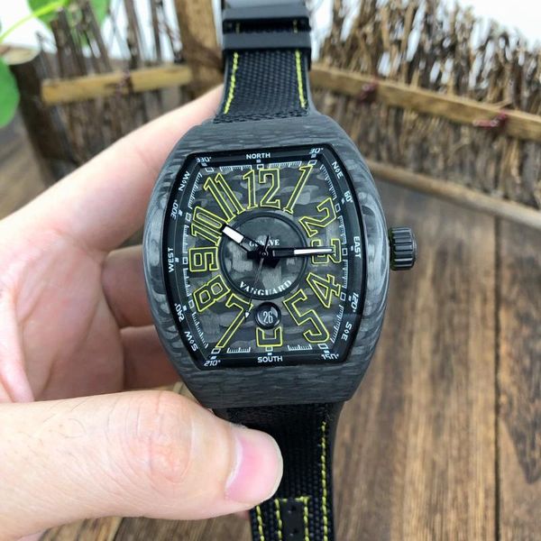 wristwatches mens canvas leather green blue black fiber vanguard carbon krypton automatic mechanical self wind watch sport watches, Slivery;brown
wristwatches mens canvas leather green blue black fiber vanguard carbon krypton automatic mechanical self wind watch sport watches, Slivery;brown