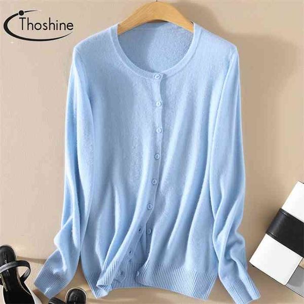 thoshine brand spring autumn women knitted cashmere sweaters solid color female thin cardigan jumpers outerwear knitwear coats, White;black
thoshine brand spring autumn women knitted cashmere sweaters solid color female thin cardigan jumpers outerwear knitwear coats, White;black