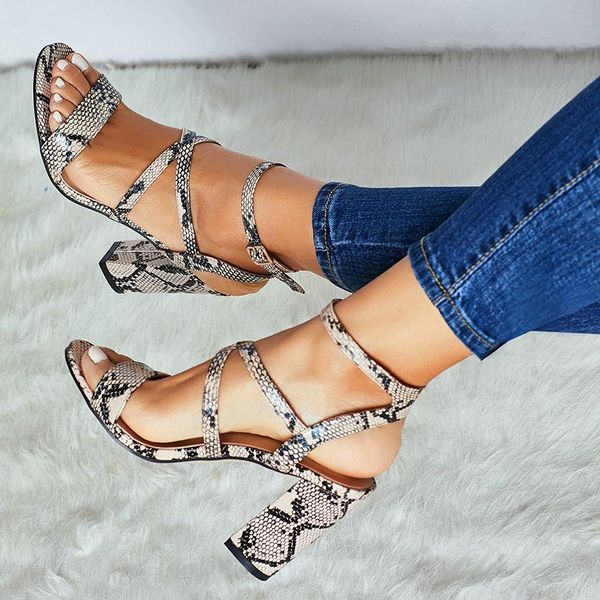 women summer sandals open toe snake pu leather shoes woman zapatos mujer ladies chunky high heels fashion pumps chaussure femme, Black
women summer sandals open toe snake pu leather shoes woman zapatos mujer ladies chunky high heels fashion pumps chaussure femme, Black
