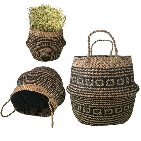 storage baskets 1pc foldable handmade rattan woven flower basket seagrass clothing home decoration1
storage baskets 1pc foldable handmade rattan woven flower basket seagrass clothing home decoration1