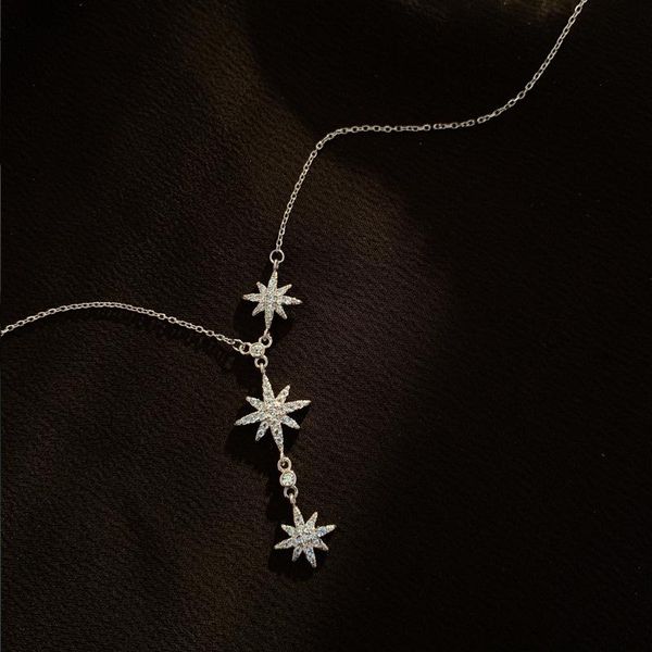 chains trendy pendant chain necklace shape shining zircon meteor silver jewelry for women wedding birthday gift
chains trendy pendant chain necklace shape shining zircon meteor silver jewelry for women wedding birthday gift