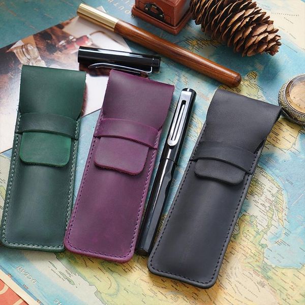 pencil bags vintage brown pen cover small retro holder exquisite leather pouch bag gift for student teacher n2ua
pencil bags vintage brown pen cover small retro holder exquisite leather pouch bag gift for student teacher n2ua