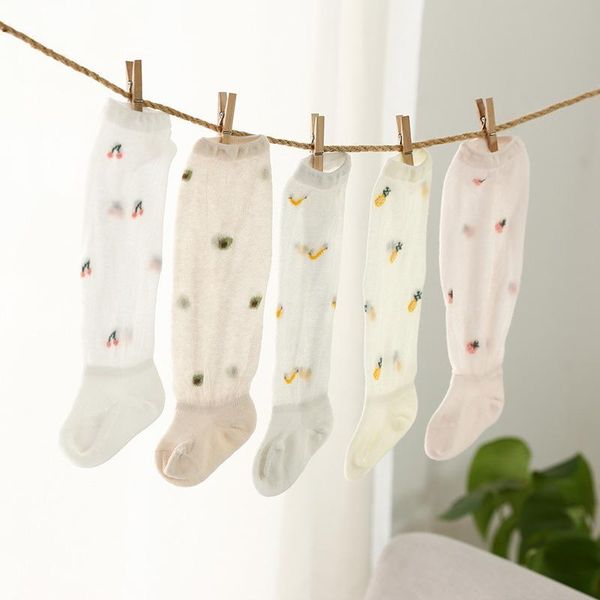 summer thin born baby socks combed cotton knee high girls sock toddler fruit boys casual for 2021, Pink;yellow
summer thin born baby socks combed cotton knee high girls sock toddler fruit boys casual for 2021, Pink;yellow