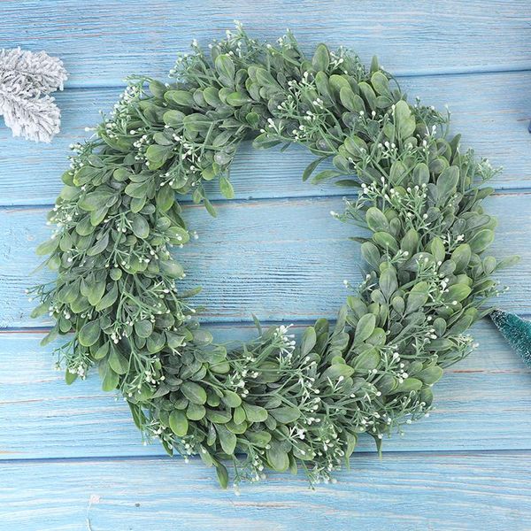 decorative flowers & wreaths 40cm wreath artificial green leaves door wall window hanging garland party lower outside decor home
decorative flowers & wreaths 40cm wreath artificial green leaves door wall window hanging garland party lower outside decor home