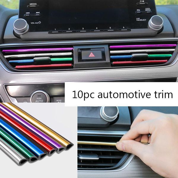 window stickers 10pcs 20cm universal car air conditioner outlet decorative u shape moulding trim strips decor accessories
window stickers 10pcs 20cm universal car air conditioner outlet decorative u shape moulding trim strips decor accessories
