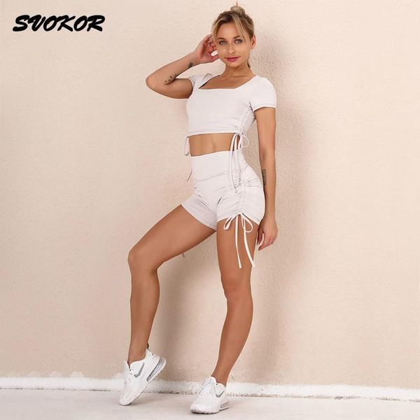 yoga outfit svokor 2pcs women sport set seamless fitness drawstring shorts workout running gym clothing summer sportswear
yoga outfit svokor 2pcs women sport set seamless fitness drawstring shorts workout running gym clothing summer sportswear