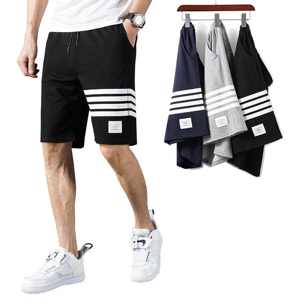 cotton shorts men 2021 summer casual drawstring trunks fitness workout beach male jogging men's, White;black
cotton shorts men 2021 summer casual drawstring trunks fitness workout beach male jogging men's, White;black