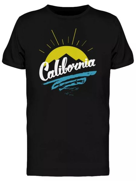 california deisgn sun and beach men's tee -image by shutterstock, White;black
california deisgn sun and beach men's tee -image by shutterstock, White;black