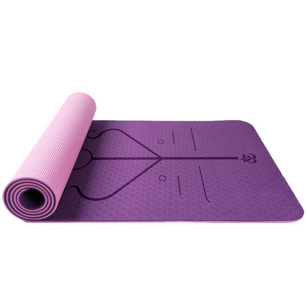 yoga mats tpe mat fitness widened thickened lengthened tasteless non-slip high-density dance mat-purple+pink
yoga mats tpe mat fitness widened thickened lengthened tasteless non-slip high-density dance mat-purple+pink