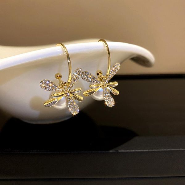 dangle & chandelier 2021 fashion sweet crystal flowers drop earrings jewelry contracted korean pearl elegant women temperament, Silver
dangle & chandelier 2021 fashion sweet crystal flowers drop earrings jewelry contracted korean pearl elegant women temperament, Silver