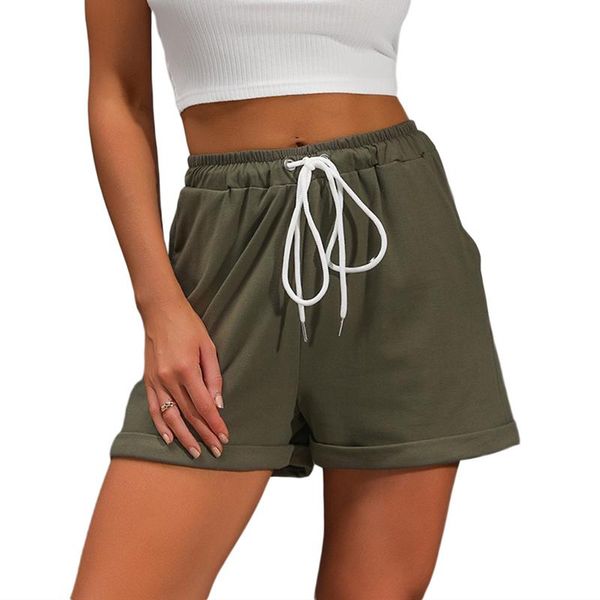 running shorts 2021 fashion women army green casual high waist drawstring solid color loose straight streetwear summer, Black;blue
running shorts 2021 fashion women army green casual high waist drawstring solid color loose straight streetwear summer, Black;blue