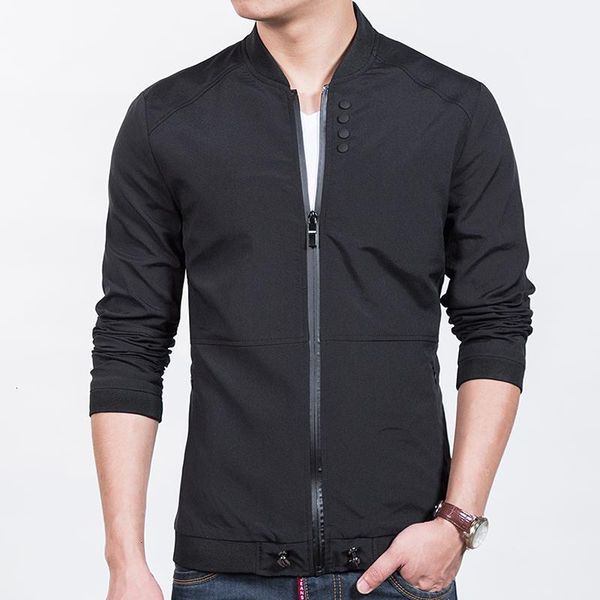 men's jackets m-5xl 2021 fashion autumn male casual slim stand collar bomber jacket men outerdoor overcoat windbreaker1, Black;brown
men's jackets m-5xl 2021 fashion autumn male casual slim stand collar bomber jacket men outerdoor overcoat windbreaker1, Black;brown