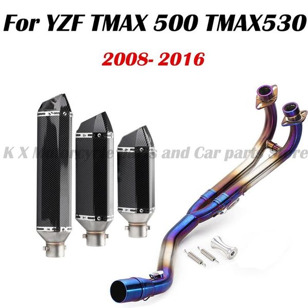 motorcycle exhaust slip on for yzf tmax 500 530 tmax530 2008-2021 muffler front full system connect link pipe tube
motorcycle exhaust slip on for yzf tmax 500 530 tmax530 2008-2021 muffler front full system connect link pipe tube