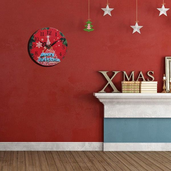 wall clocks christmas clock xmas party decorative round for bedroom living room without battery
wall clocks christmas clock xmas party decorative round for bedroom living room without battery