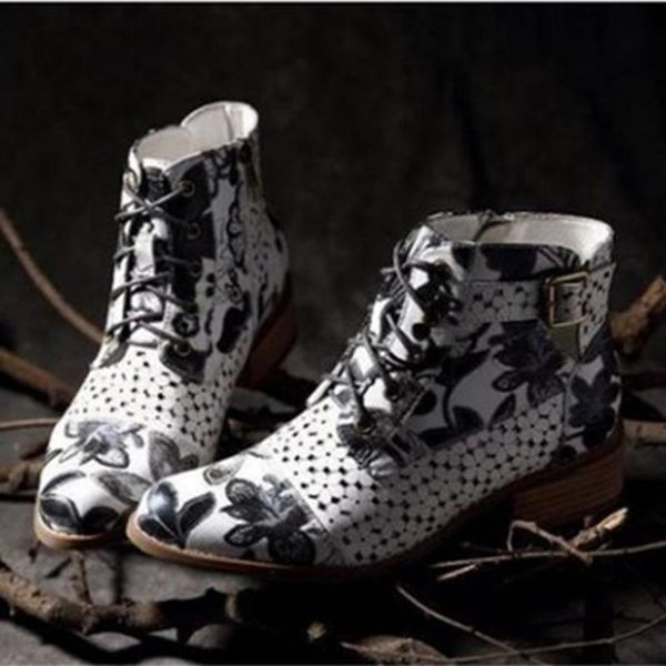 boots girseaby women ankle pointed toe block heels printed mixed colors flower stylish buckle lace-up size 43 casual, Black
boots girseaby women ankle pointed toe block heels printed mixed colors flower stylish buckle lace-up size 43 casual, Black
