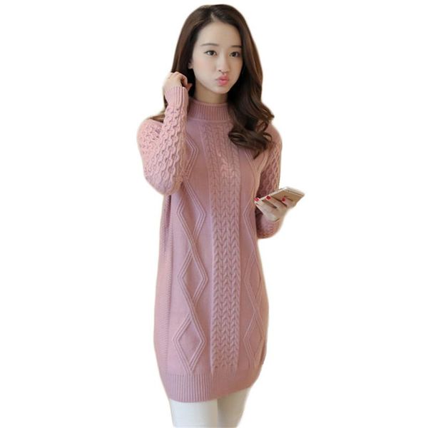 women's sweaters long sweater women 2021 autumn korean fashion slim plus velvet thick warmth black bottoming knitted feminina cx1319, White;black
women's sweaters long sweater women 2021 autumn korean fashion slim plus velvet thick warmth black bottoming knitted feminina cx1319, White;black