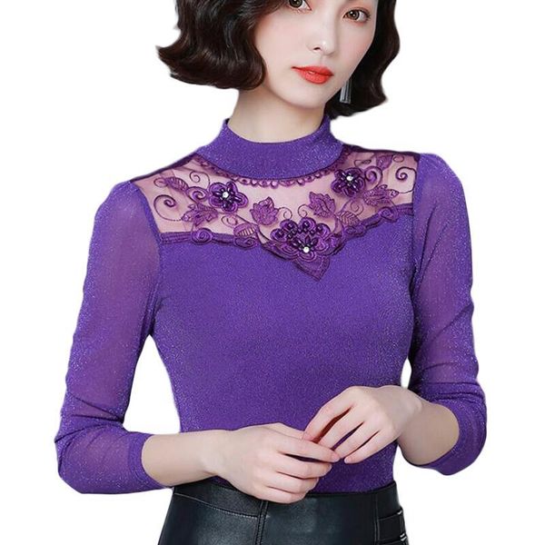 fashion hollow out patchwork women blouses long sleeve o-neck bead diamonds lace blouse shirts plus size 4xl women's &, White
fashion hollow out patchwork women blouses long sleeve o-neck bead diamonds lace blouse shirts plus size 4xl women's &, White