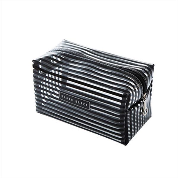 cosmetic bags portable waterproof transparent makeup bag fashion striped zipper organizer women travel toiletry
cosmetic bags portable waterproof transparent makeup bag fashion striped zipper organizer women travel toiletry