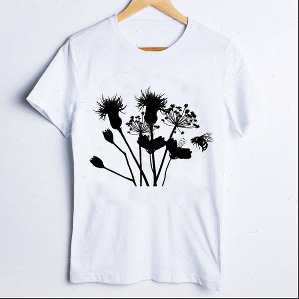 tees print plant bee women beach fashion travel short sleeve 90s ladies clothes lady clothing t shirt, White
tees print plant bee women beach fashion travel short sleeve 90s ladies clothes lady clothing t shirt, White